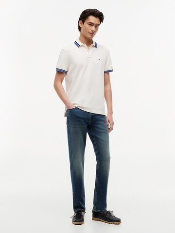TOMMY HILFIGER Poloshirt in Beige