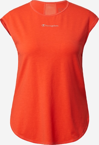 Champion Authentic Athletic Apparel Funkčné tričko - Červená: predná strana