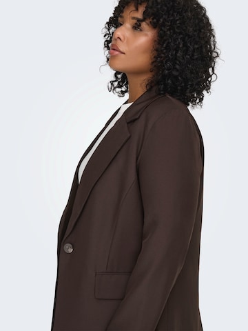 ONLY Carmakoma Blazer 'CARTHEA' in Brown