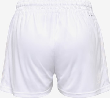 Hummel Regular Workout Pants in White