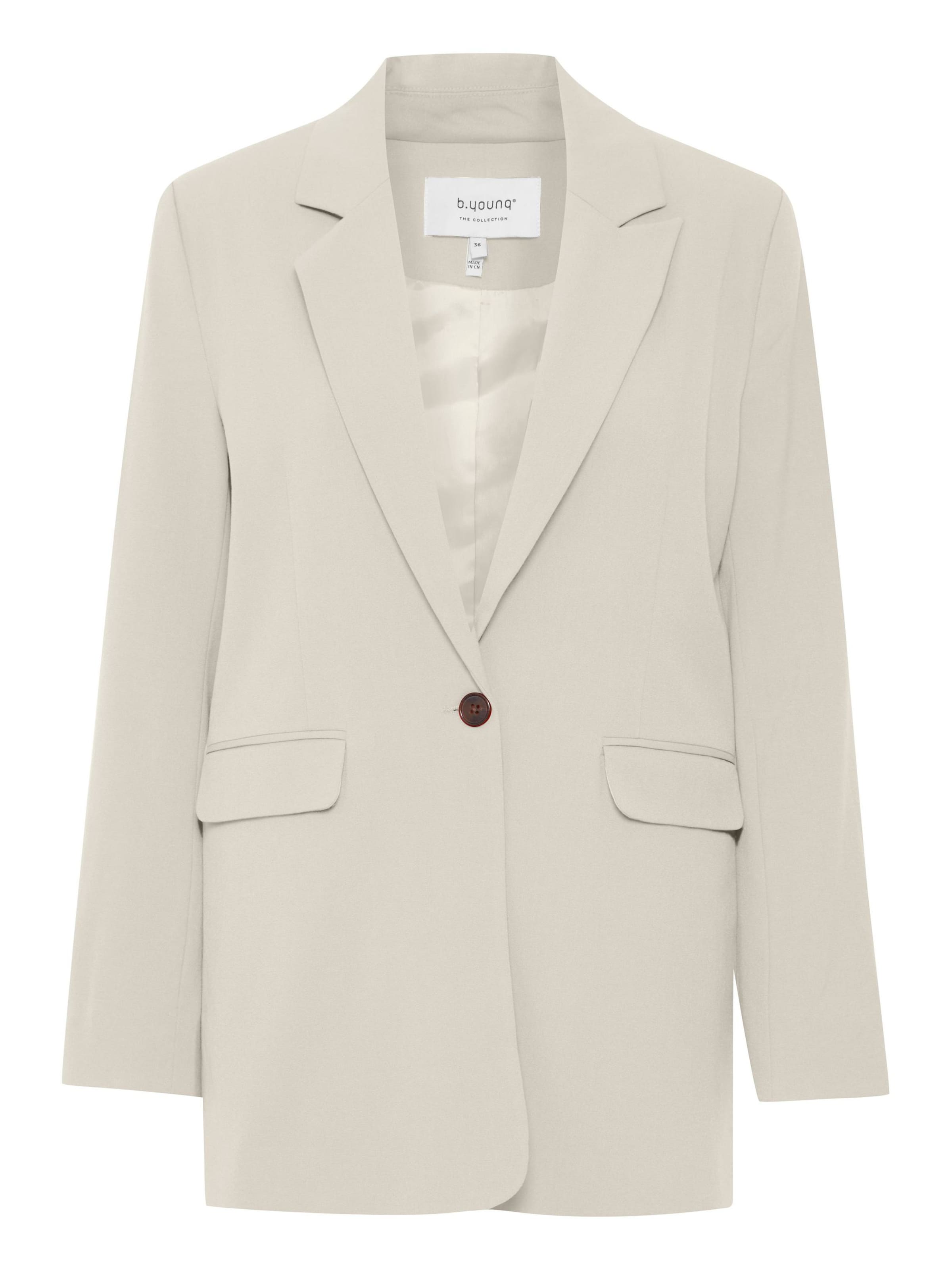 b.young Blazer 'Danta' en crema, Vista del producto