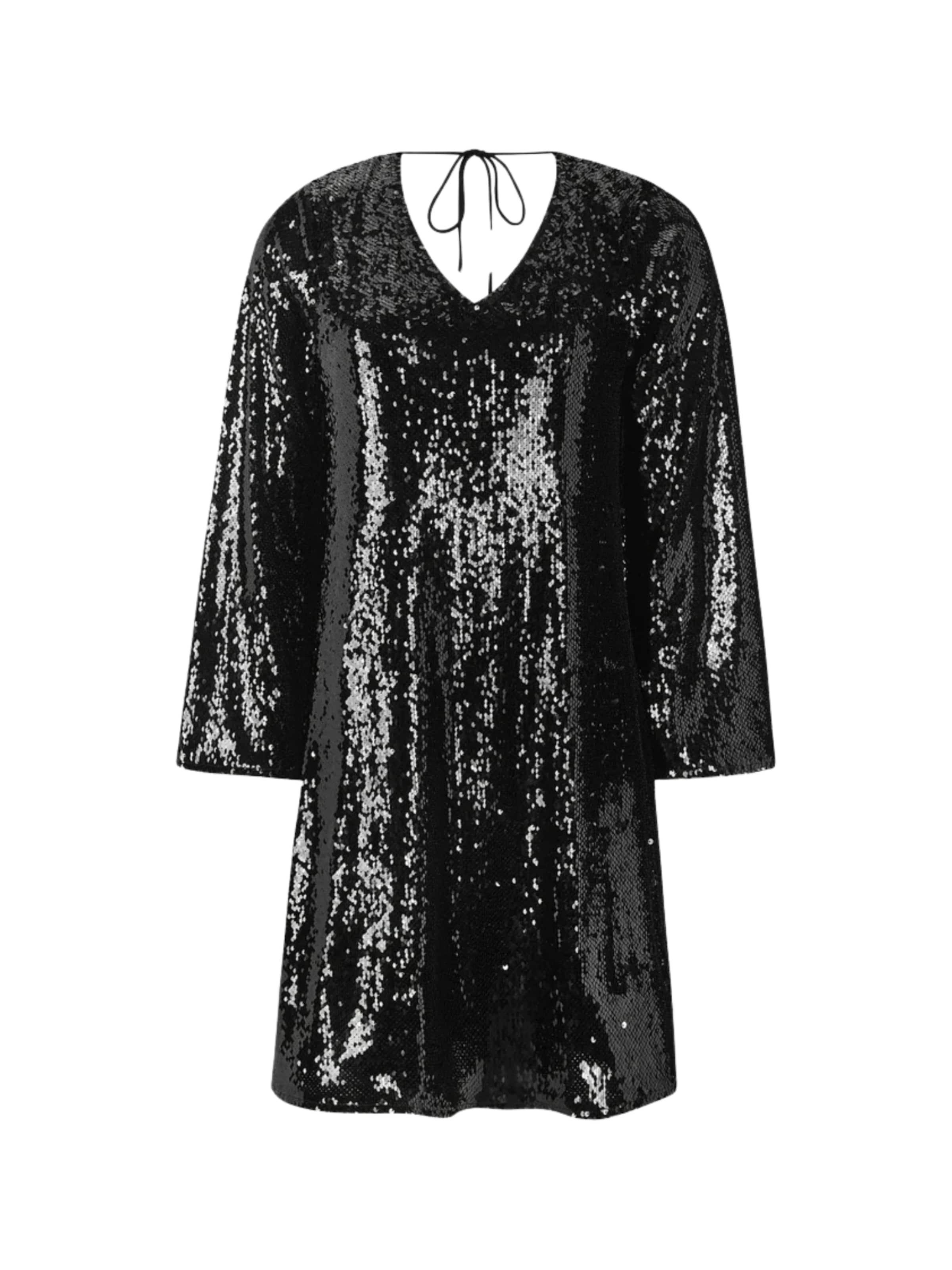 Abito da sera ' SRMaddison ' di Soft Rebels in nero: frontale