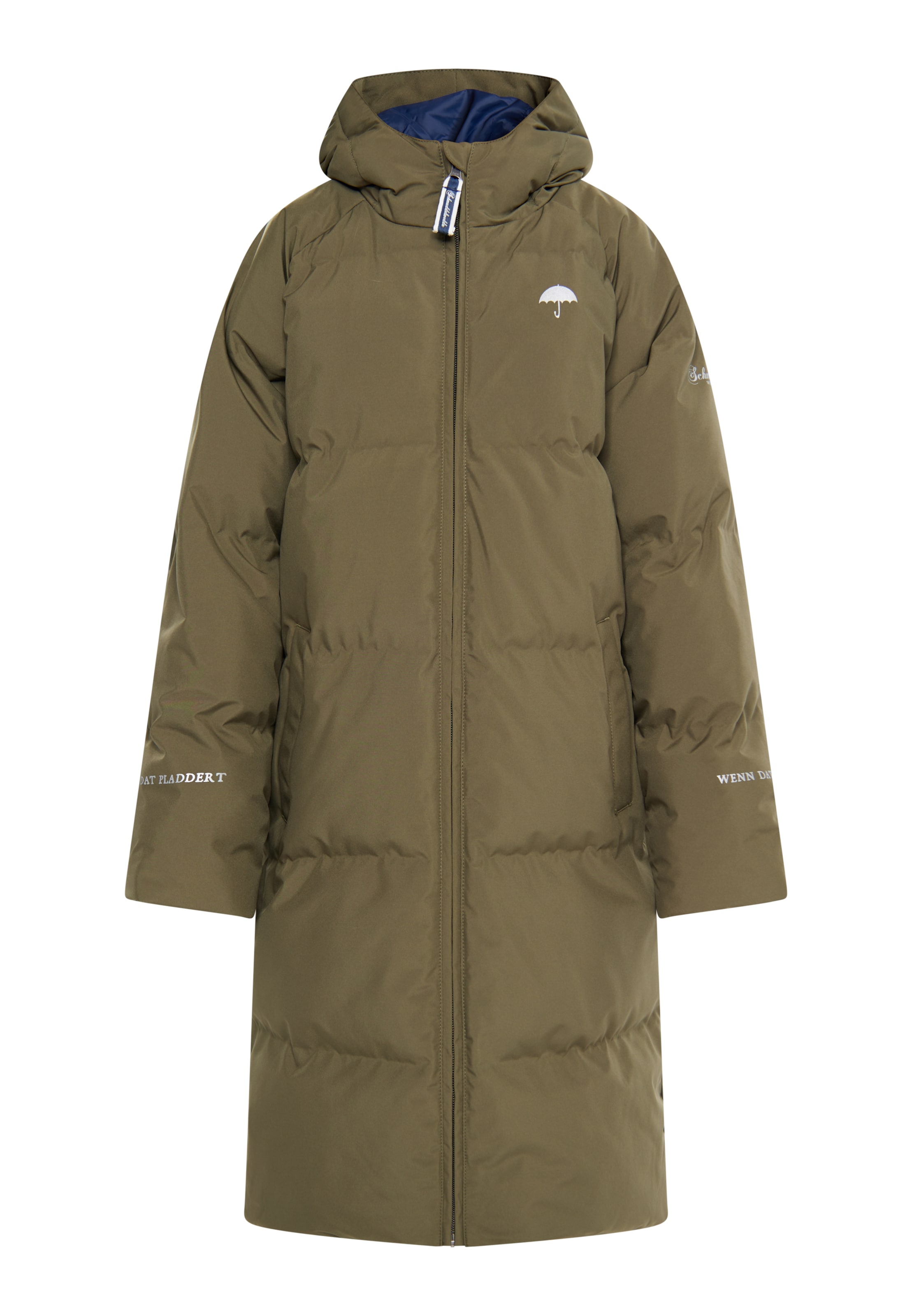 Veste d’hiver Schmuddelwedda en vert : devant