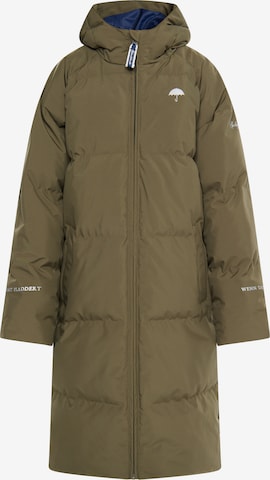 Schmuddelwedda Talvitakki värissä vihreä: etupuoli