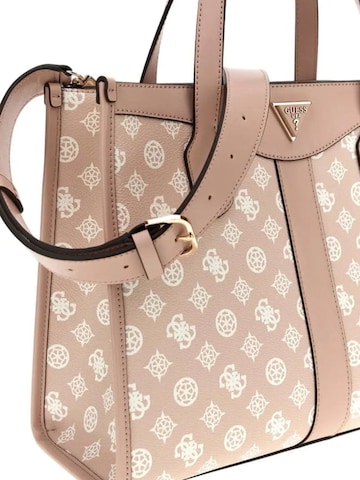 GUESS Håndtaske 'Guess Cabas Silvana 2-Comp Sand Logo' i pink