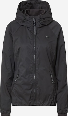 Ragwear Between-season jacket 'Dizzie' in Black: front