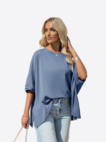 T-shirt oversize Imily Bela en bleu : devant