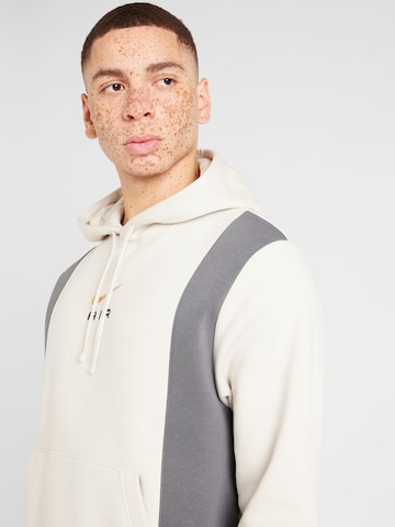 Nike Sportswear Sweatshirt 'AIR' in Beige