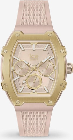 ICE WATCH Analoguhr 'Boliday' in Beige: Vorderseite