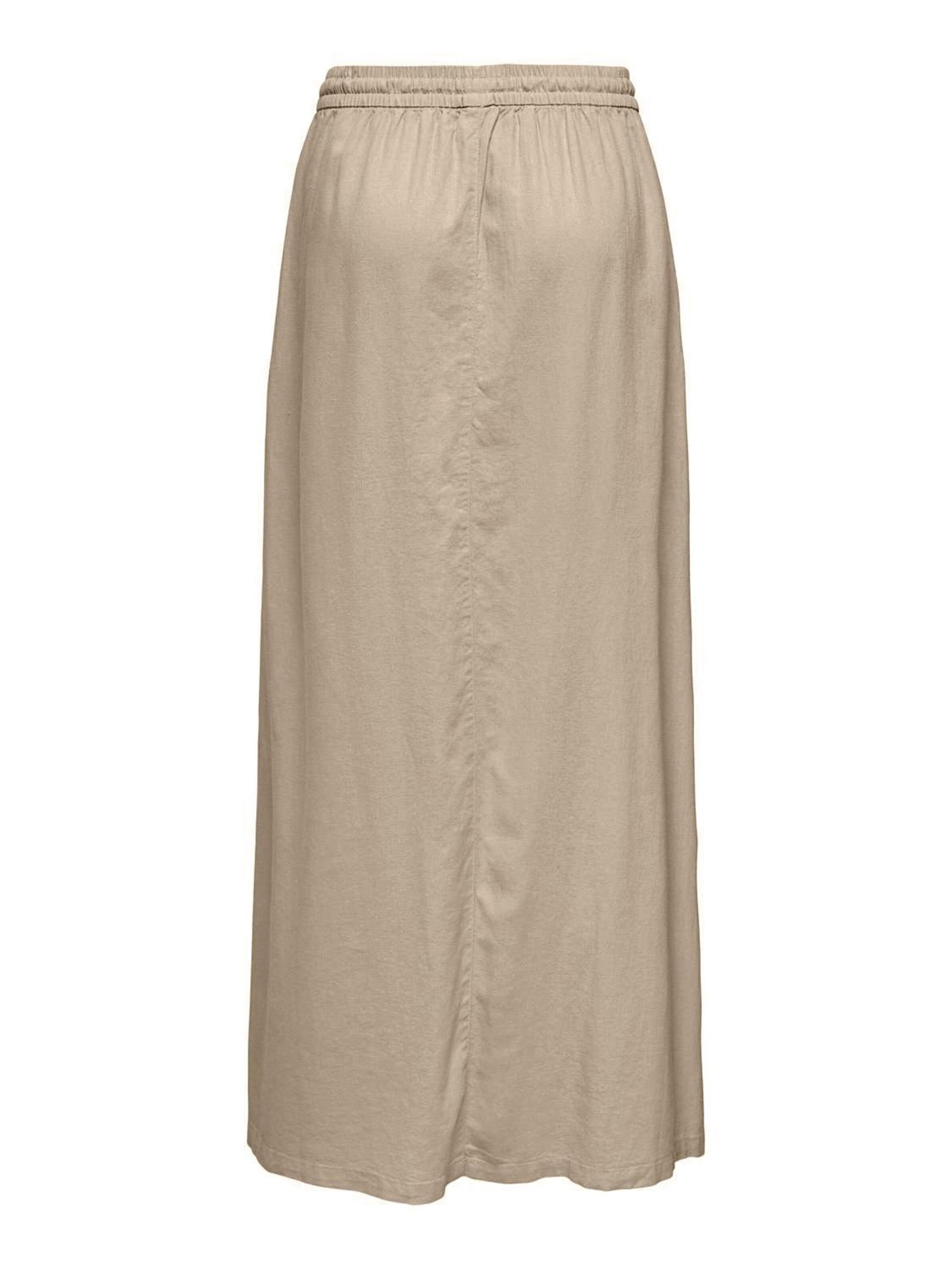 ONLY Skirt 'ONLCaro' in Beige