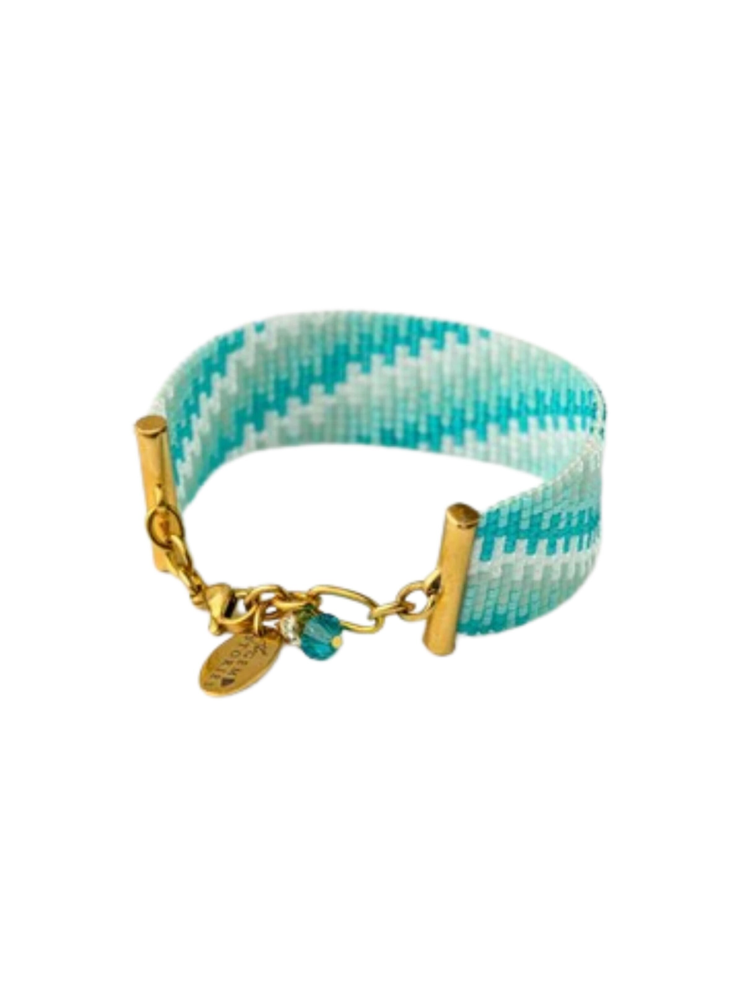 THE GEM STORIES JEWELRY - Pulsera en azul
