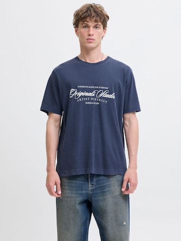 Maglietta di JACK & JONES in blu: frontale