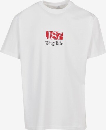 Thug Life Bluser & t-shirts 'Trojan Horse' i hvid: forside