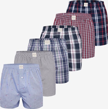 Phil & Co. Berlin Boxershorts ' Classics ' in Gemengde kleuren: voorkant