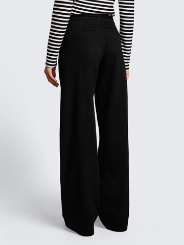 TOM TAILOR Wide leg Jeans 'LUNA' in Black