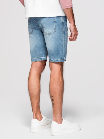 Ombre Regular Jeans‌‌‌‌‌‌‌‌ in Blau
