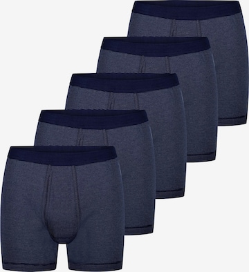 ESGE Boxer shorts 'Feinripp Ringel' in Blue: front