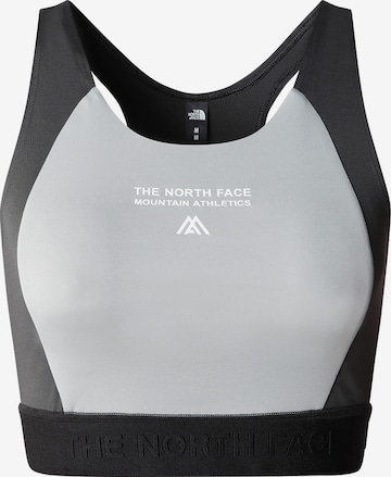 THE NORTH FACE Bustier Sport bh 'MA' in Grijs: voorkant