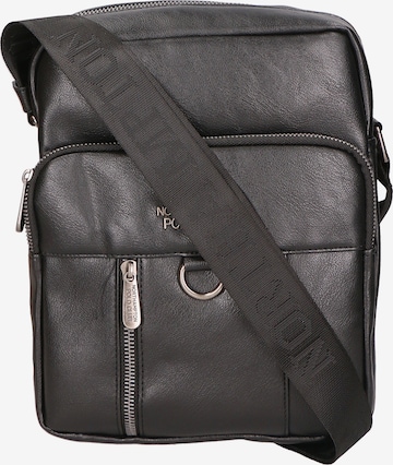 Northampton Polo Club Umhängetasche in Schwarz: Vorderseite