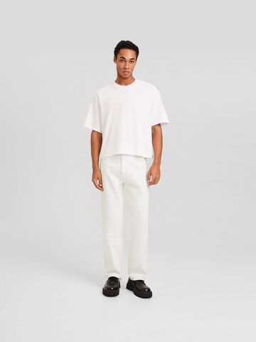Regular Jeans de la Bershka pe bej