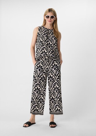 comma casual identity Wide leg Trousers in Black