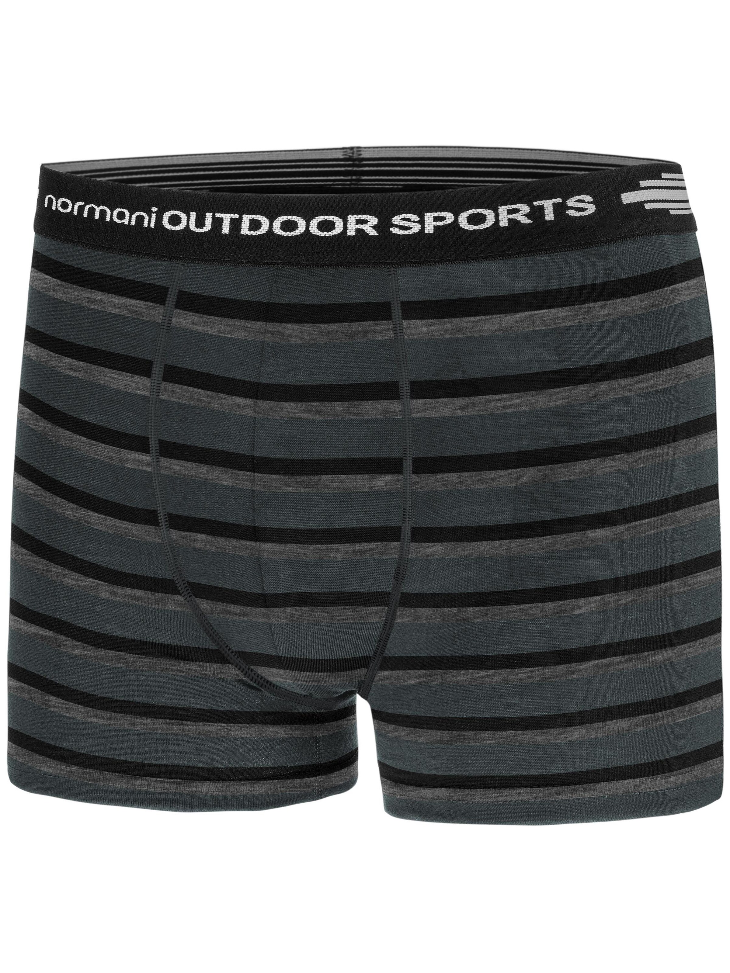 normani Boxershorts 'Adelaide' in Grau