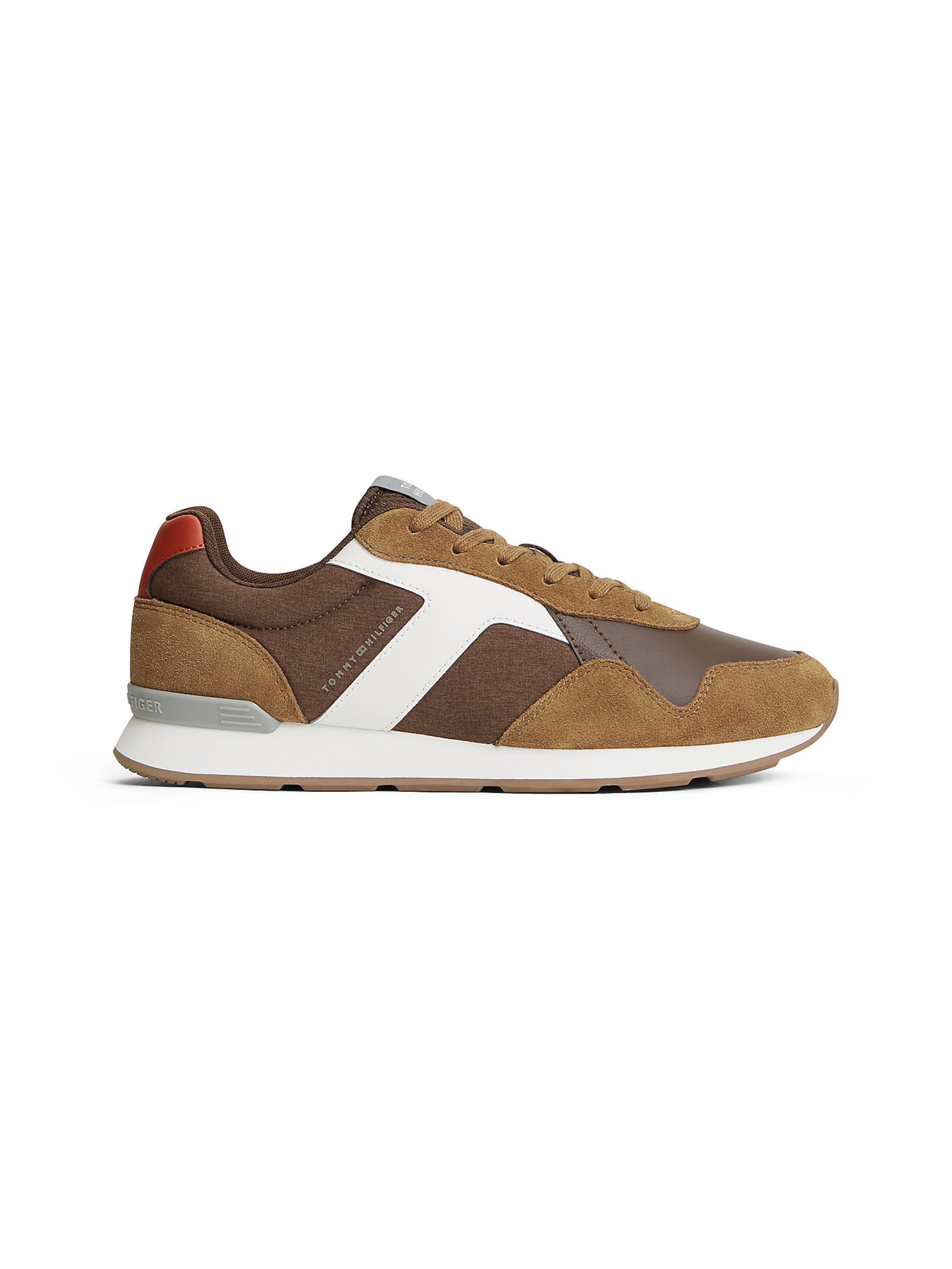 TOMMY HILFIGER Sneakers in Brown: front
