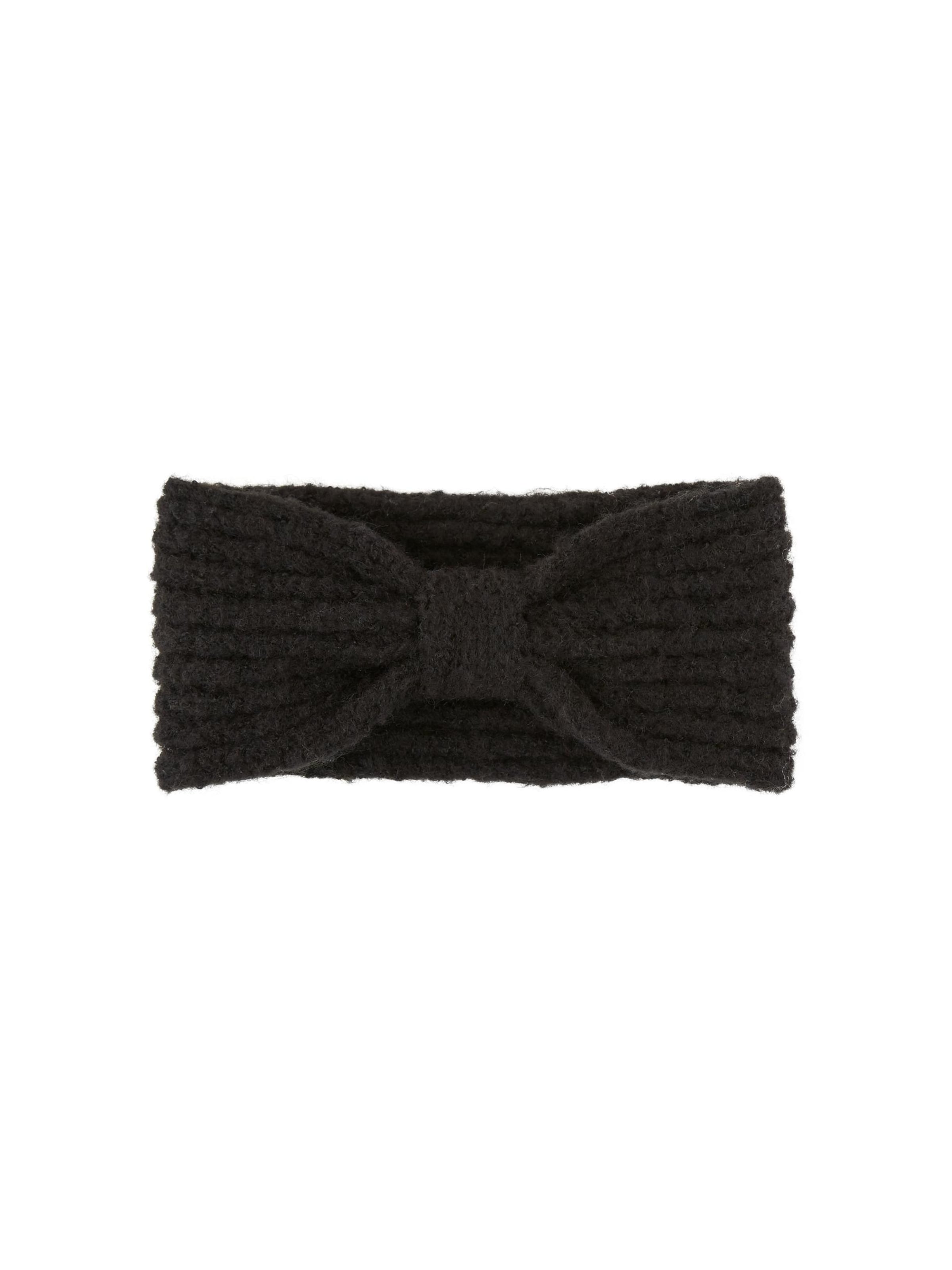 PIECES Headband 'PCPyron' in Black: front