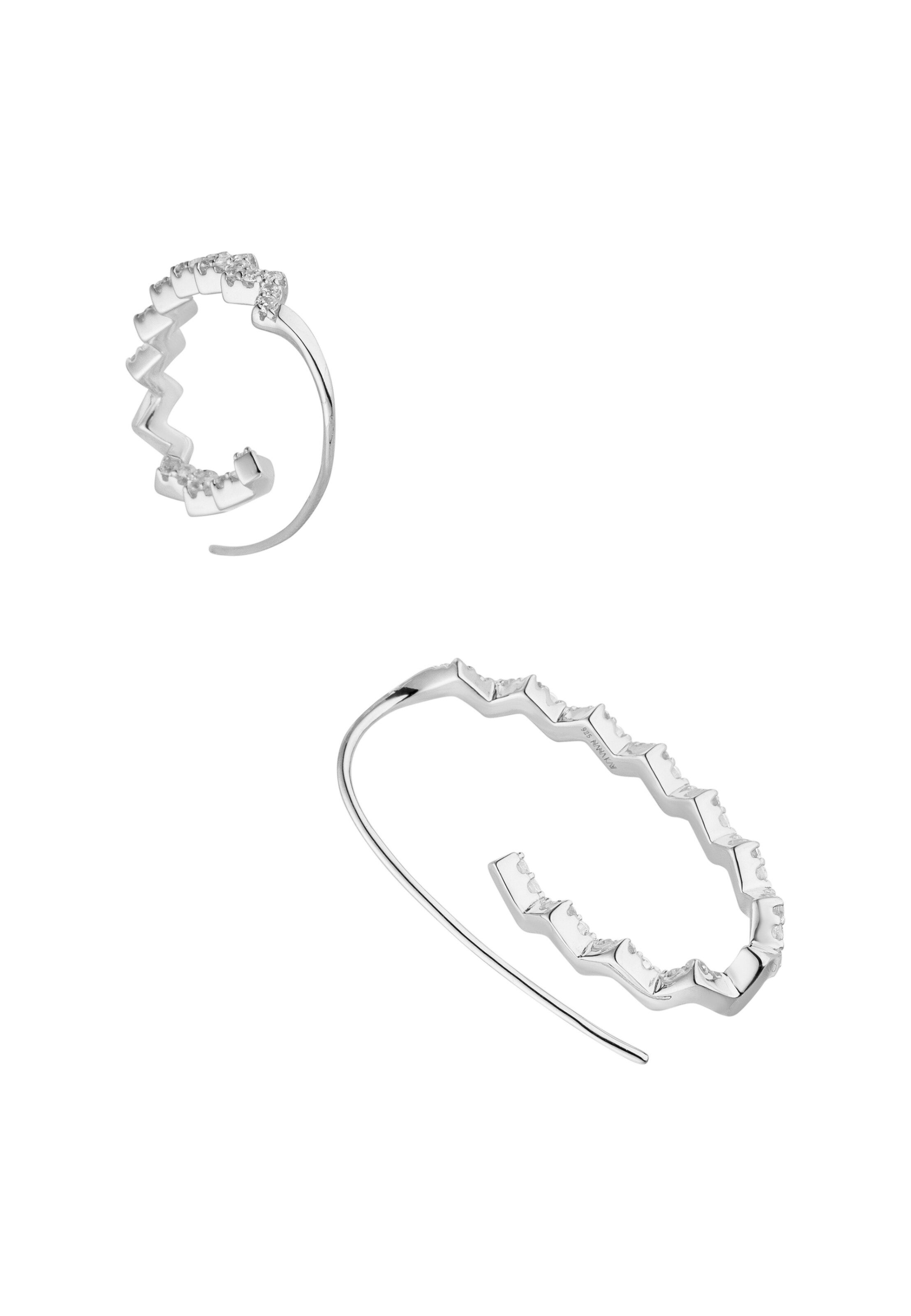Nana Kay Earrings 'Glamour Girl' in Silver