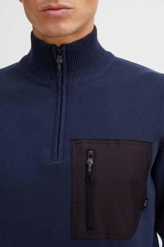 INDICODE JEANS Pullover 'Meddo' in Blau