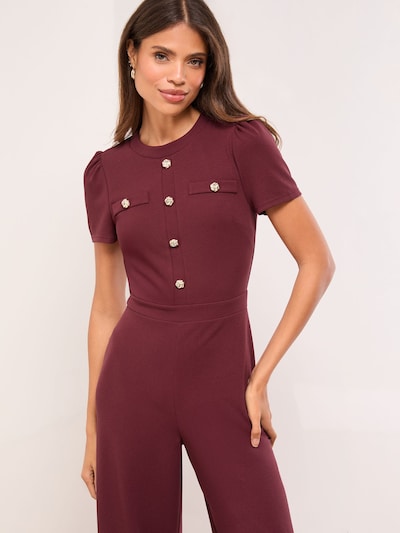 Lipsy Jumpsuit in Burgundy, Item view
