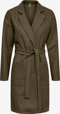 PIECES Přechodný kabát 'Jolene' – zelená: přední strana