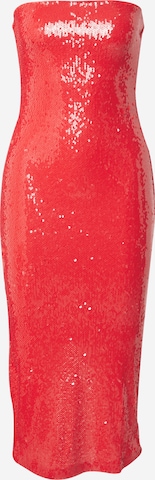 Gina Tricot Cocktail Dress in Red: front