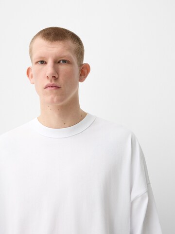 Bershka Shirt in White