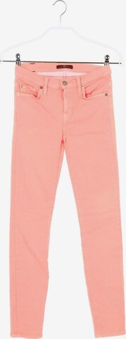 7 for all mankind Skinny-Jeans 25 in Pink: predná strana