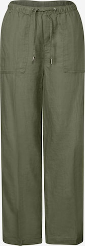 Street One Studio Pants in Green: front