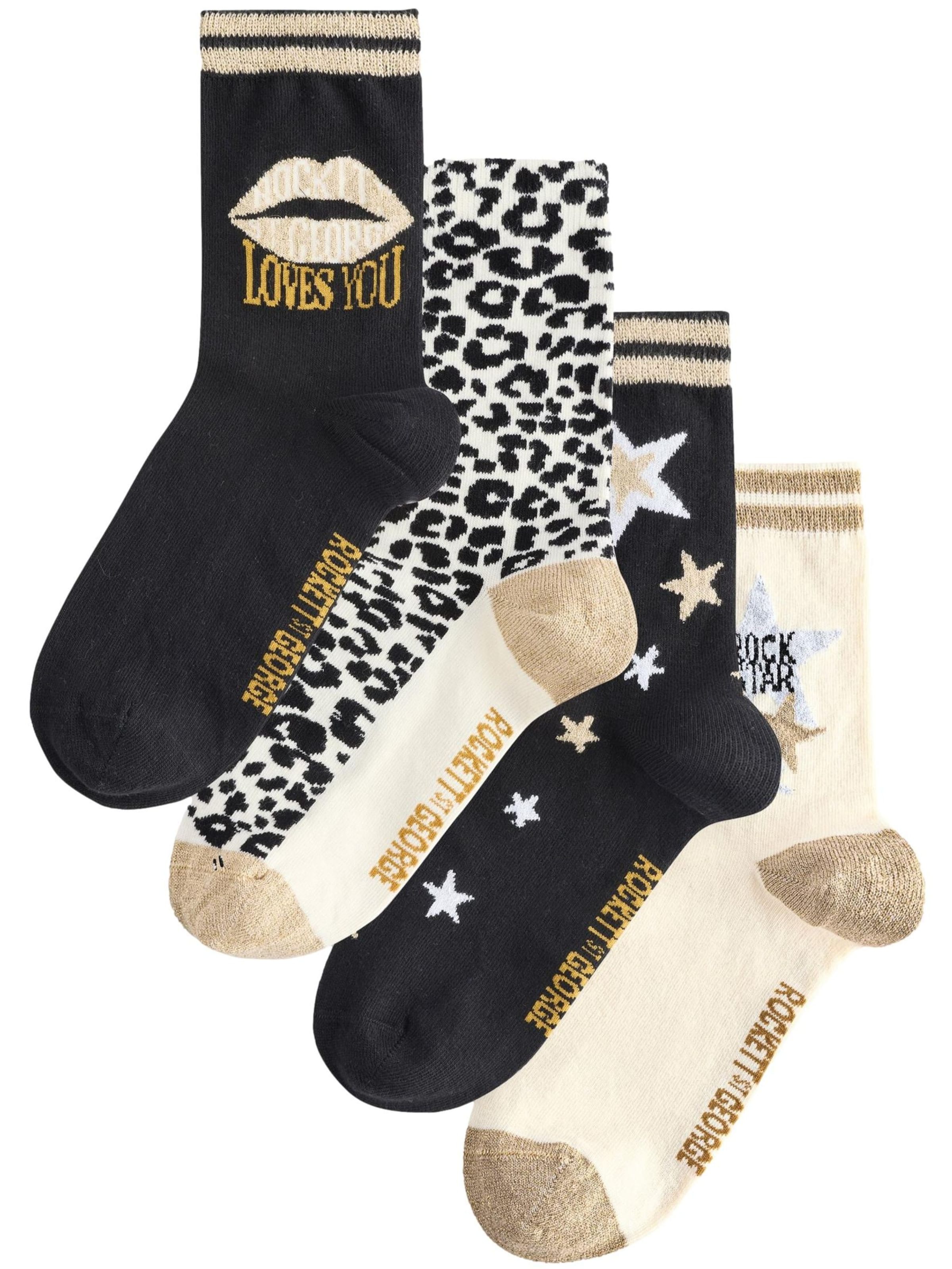 Rockett St George Носки в Бежевый: спереди