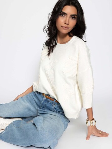 SASSYCLASSY Pullover‌‌‌‌‌‌ in Weiß