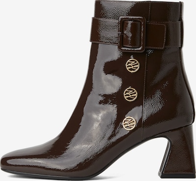 Karl Lagerfeld Stiefelette 'Beata' in dunkelbraun / gold, Produktansicht