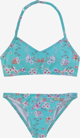 SUNSEEKER Bralette Bikini in Blue: front