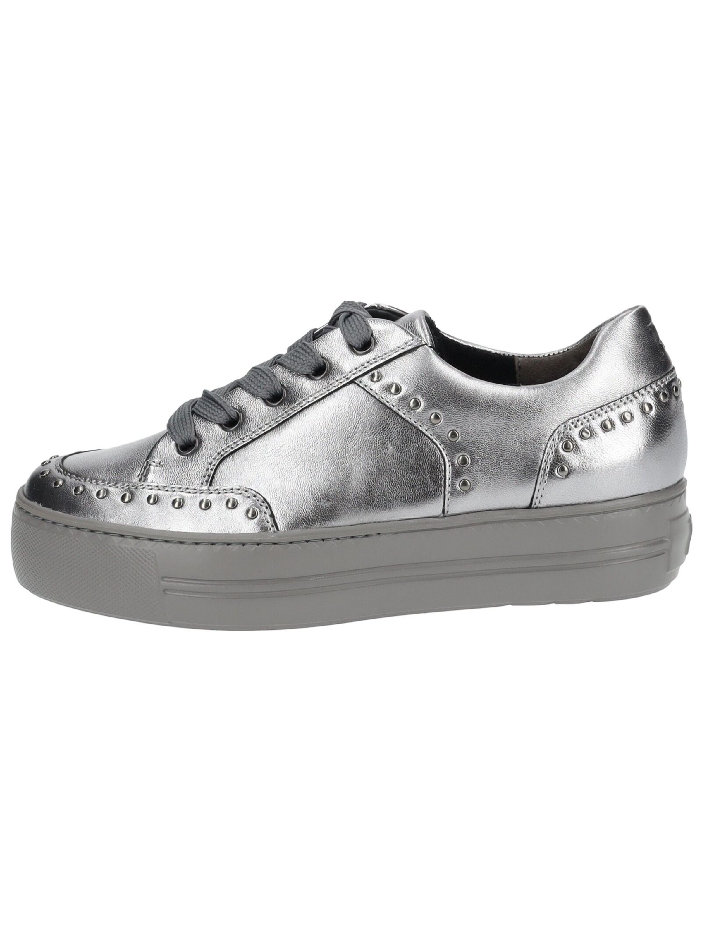 Paul Green Sneakers laag in Zilver