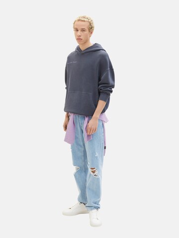 TOM TAILOR DENIM Sweatshirt in Grijs