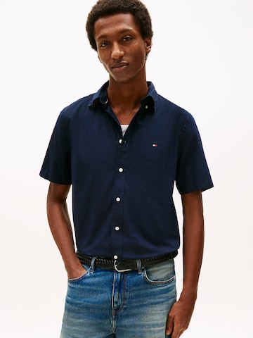 Regular fit Cămașă de la TOMMY HILFIGER pe albastru: față