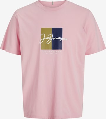 JACK & JONES Shirt 'JORFrederiksberg' in Roze: voorkant