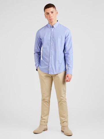 SCOTCH & SODA - Regular Fit Camisa 'Essential' em azul