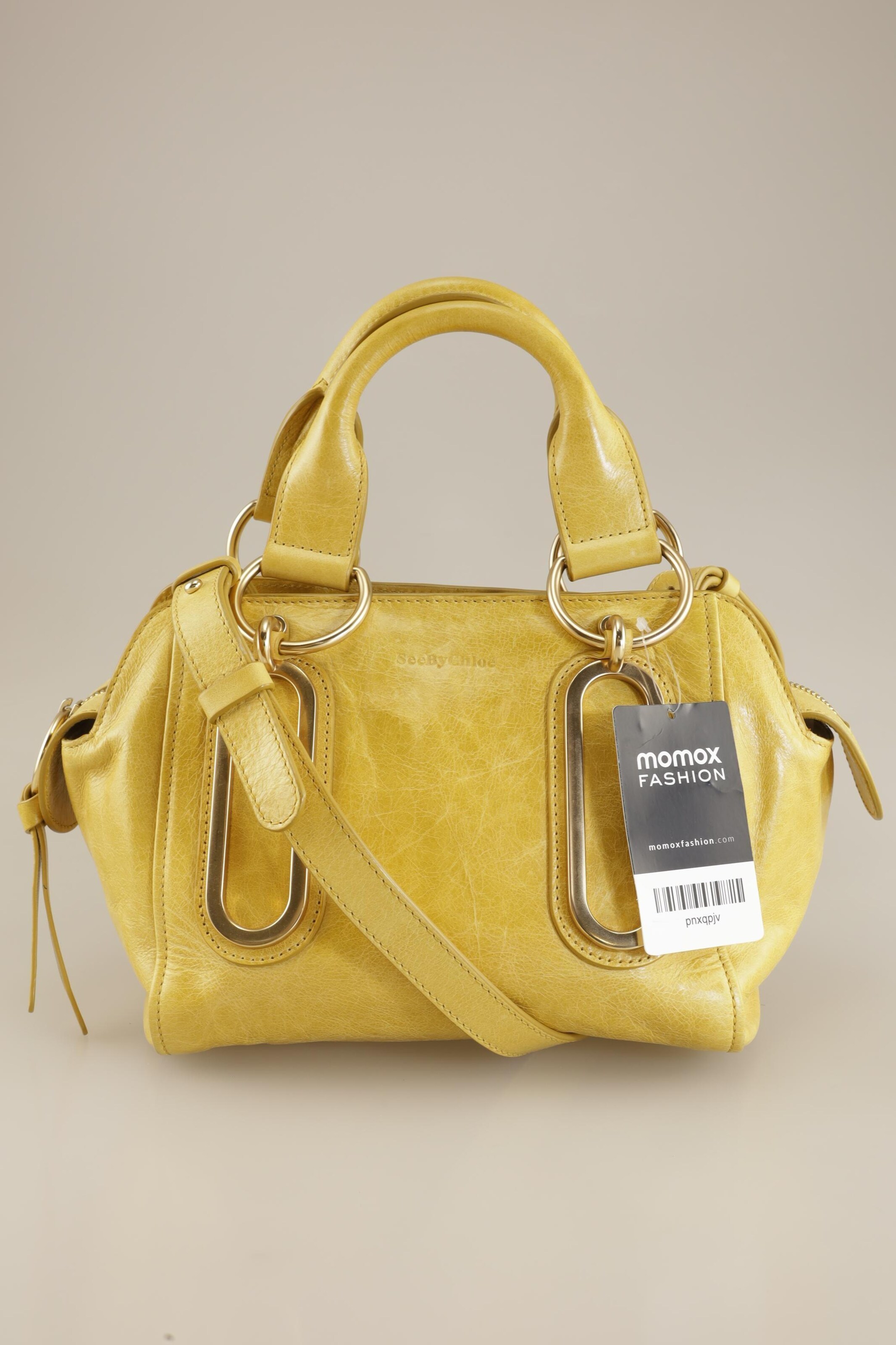 See by Chloé Handtasche klein Leder One Size in Gelb: Vorderseite