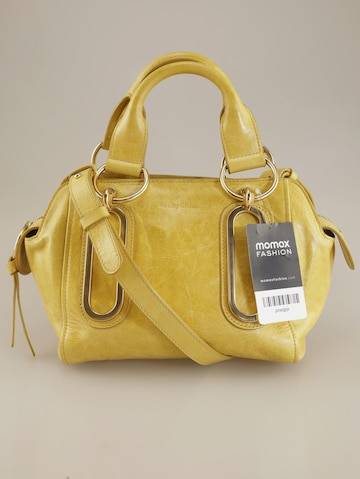 See by Chloé Handtasche klein Leder One Size in Gelb: Vorderseite