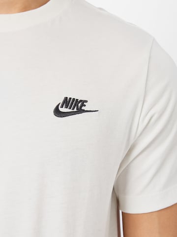 Nike Sportswear Regular fit Shirt 'Club' in Beige
