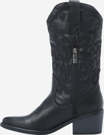 MTNG Cowboy Boots 'TANUBIS' in Black