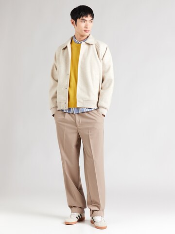 UNITED COLORS OF BENETTON Regular fit Pulóver - sárga